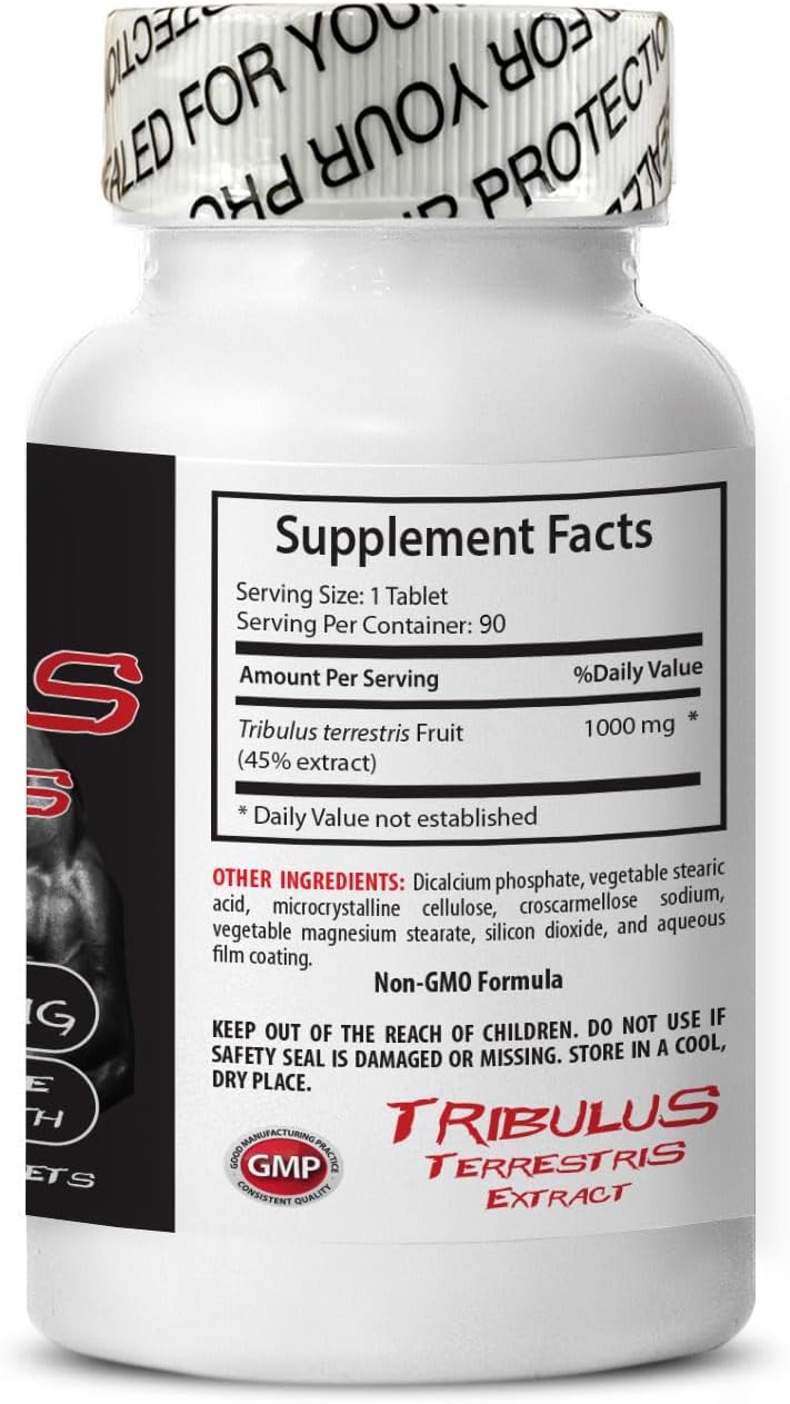 Increase sex drive - TRIBULUS TERRESTRIS EXTRACT - Tribulus terrestris extract for energy source, Sex drive pills for men and women, Sex drive pills, Libido booster - 2 Bottles 180 Tablets