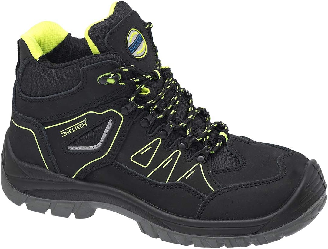Rossini Trading PPRC60739 Rockford High Shoe, Black, 39, 39 EU