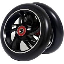 2Pcs 120mm Pro Scooter Wheels with Abec 9 Bearings for MGP/Razor/Lucky Pro Scooters