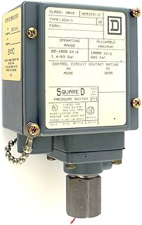 1- SQUARE D 9012GCW-1 PRESSURE SWITCH 9012GCW1