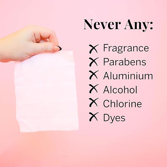 Pixie Feminine Wipes - Flushable, Biodegradable, Ph Balanced - Individually Wrapped Packet Wipes for On The Go & Public Bathrooms - Wash & Cleaner For Your Menstrual Cups & Discs (3 Pack of 10)