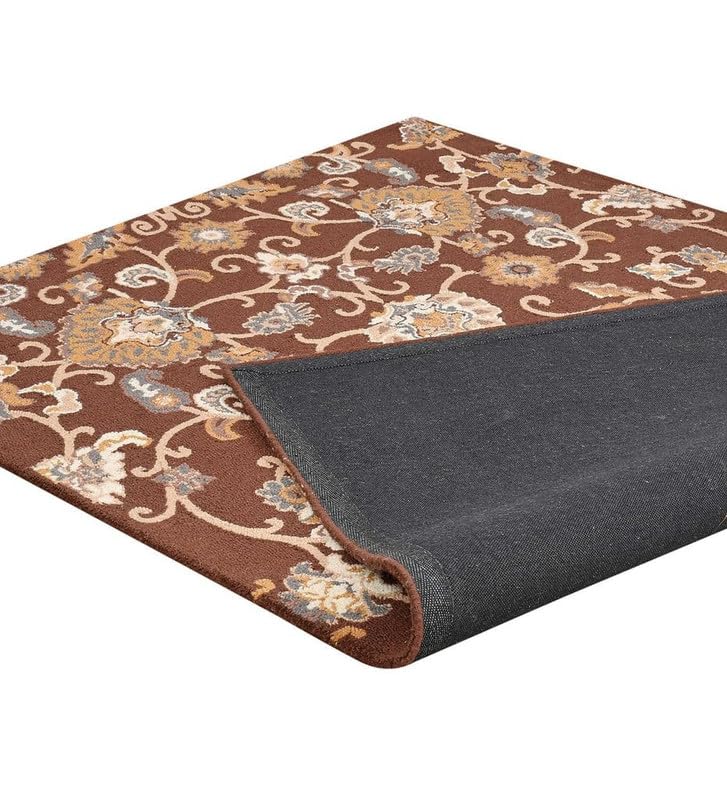 Image of OLEFIN Handmade Thick Woolen Anti Slip Carpet and Rugs for Living Room Bedroom Hall Dinning Room Kids Room
