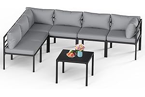Oakmont Iron Outdoor Furniture Set - Comfort and Style for Your Patio