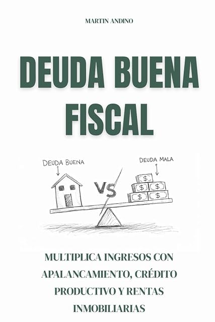 Portada de Deuda buena fiscal: Multiplica ingresos con apalancamiento, crédito productivo y rentas inmobiliarias