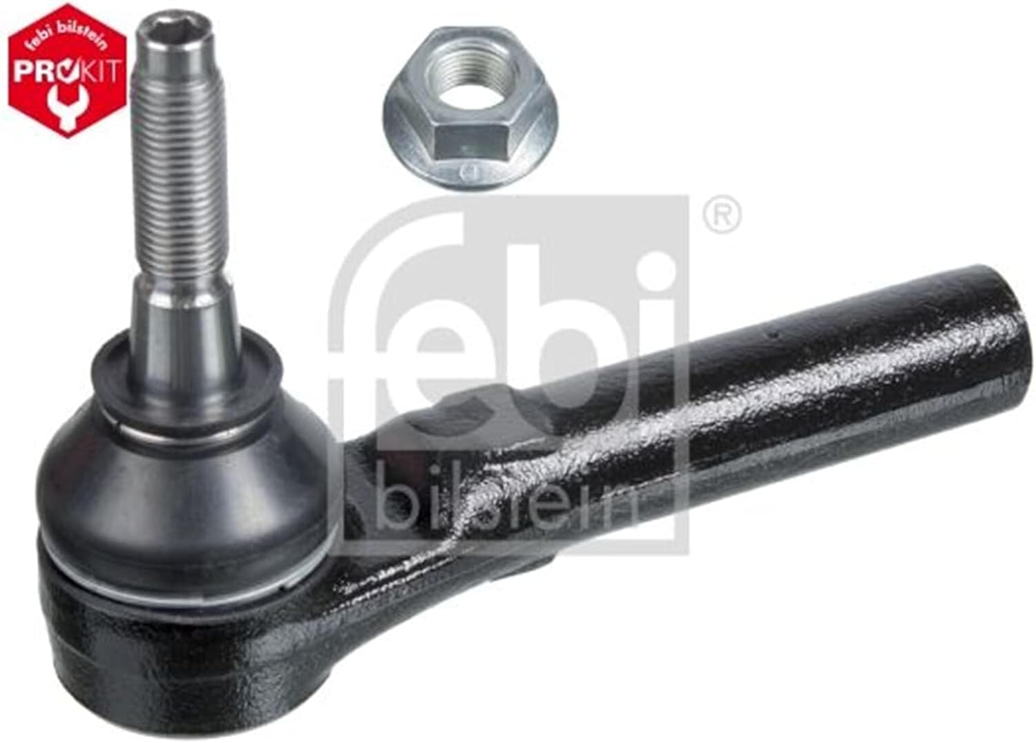 febi bilstein 41105 Tie Rod End with nut, pack of one