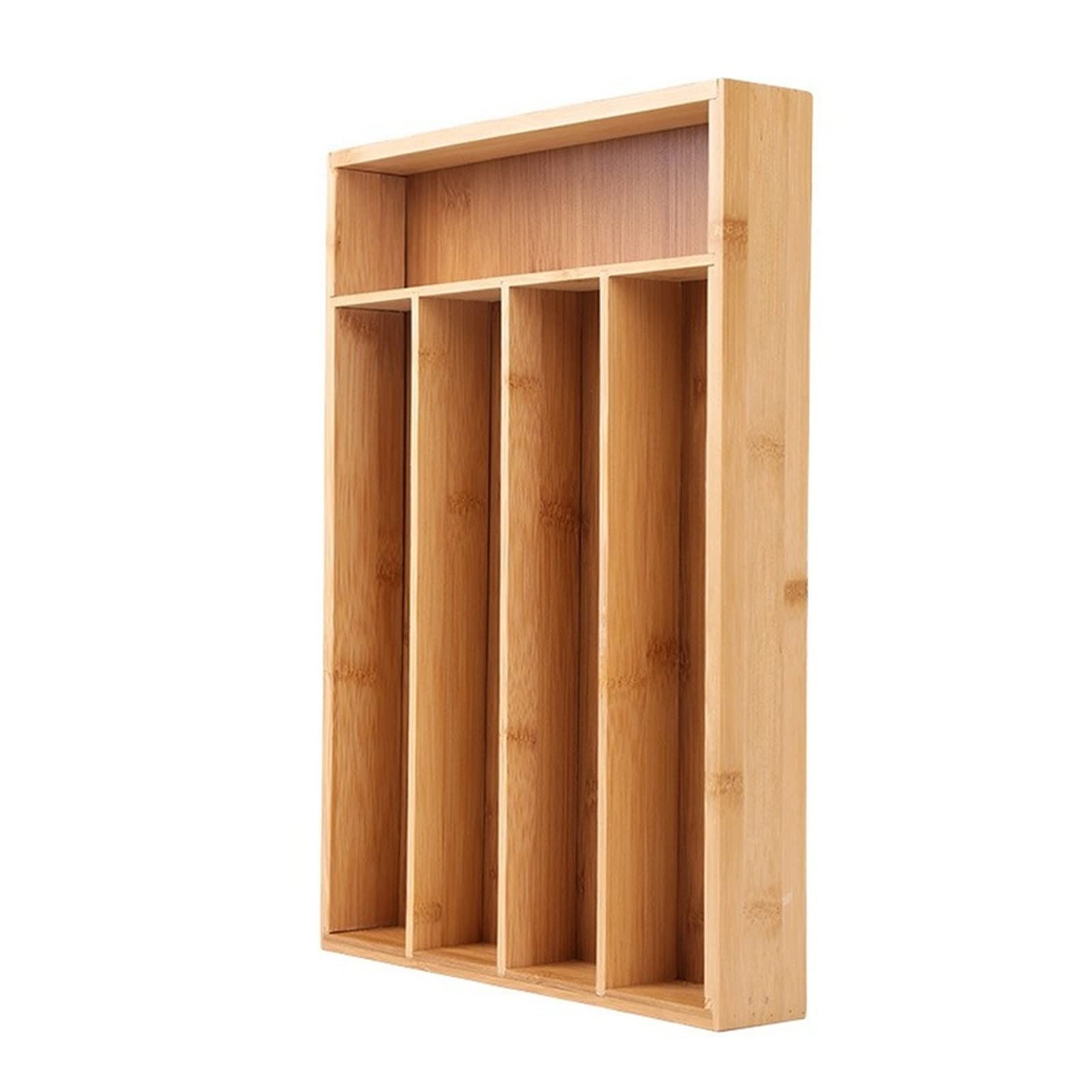 Organizer Organizer per cassetti da Cucina Organizer per Posate con 5 Scomparti Vassoio per Posate Portautensili
