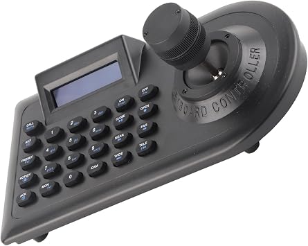PTZ Camera Controller with 3D Joystick LCD Display RS485 Interface