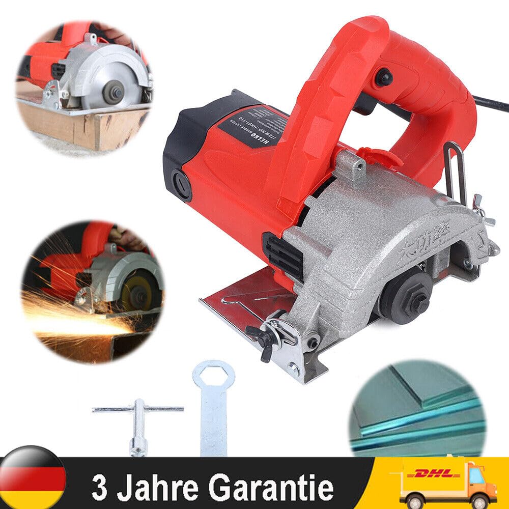 Tagliapiastrelle in legno, 1580 W, tagliapiastrelle in ceramica, angolo 0-45°, 110 mm