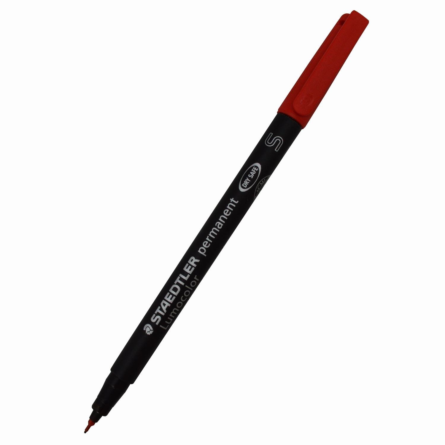 Staedtler 313-2 - Rotulador Permanente Lumocolor – Rojo