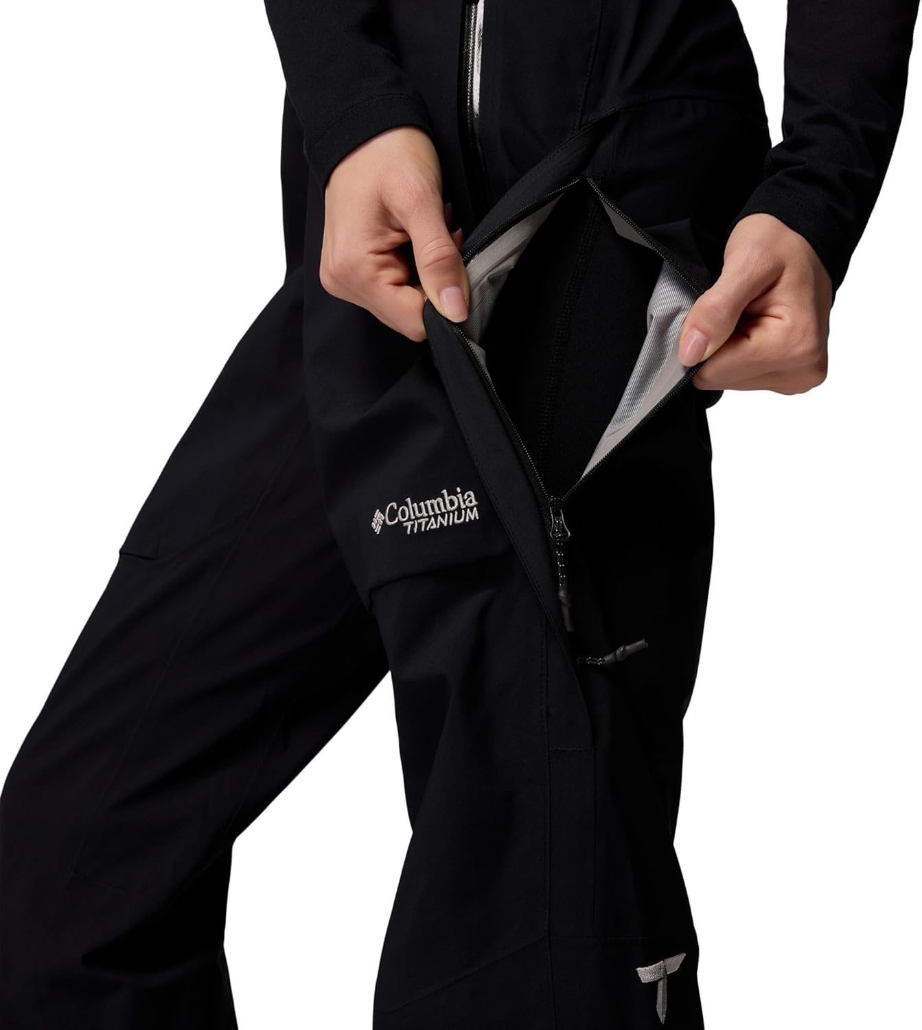 Columbia Women's Platinum Peak II 3L Pant, Black, Small Regular