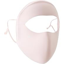 BENEUNDER Cooling Full Face Sun Protection Cover for Women Eye Corner UPF 50+ Breathable 3D Structured Outdoor Activities