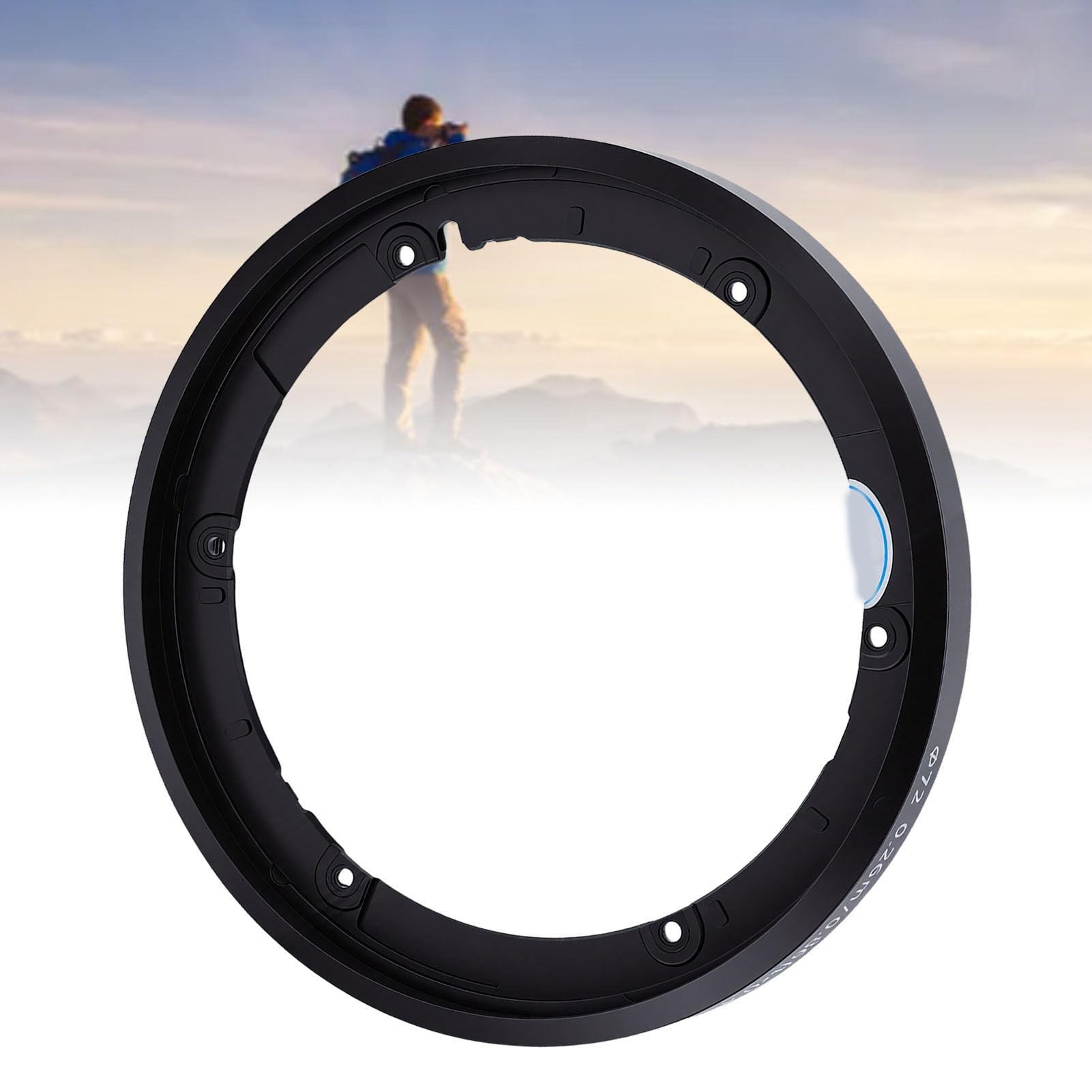 Tbest Filtro per Fotocamera, Accessorio Obiettivo, Filettatura 72 Mm, for