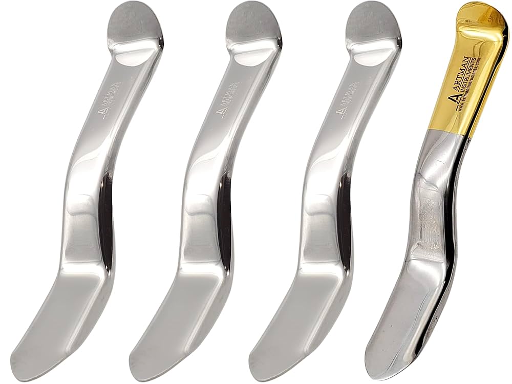 YILON 　Cut out cheek op 6 Minnesota Cheek Retractor with Fiber Optic Light