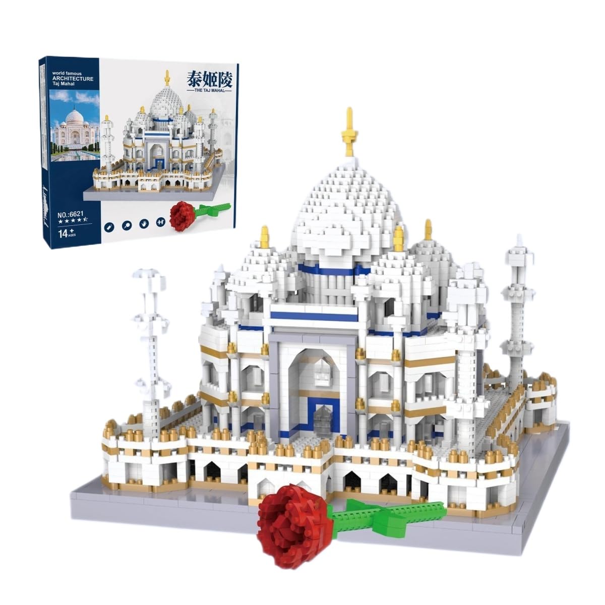 Taj Mahal Building Blocks Set, World Famous Architectural Building Kit