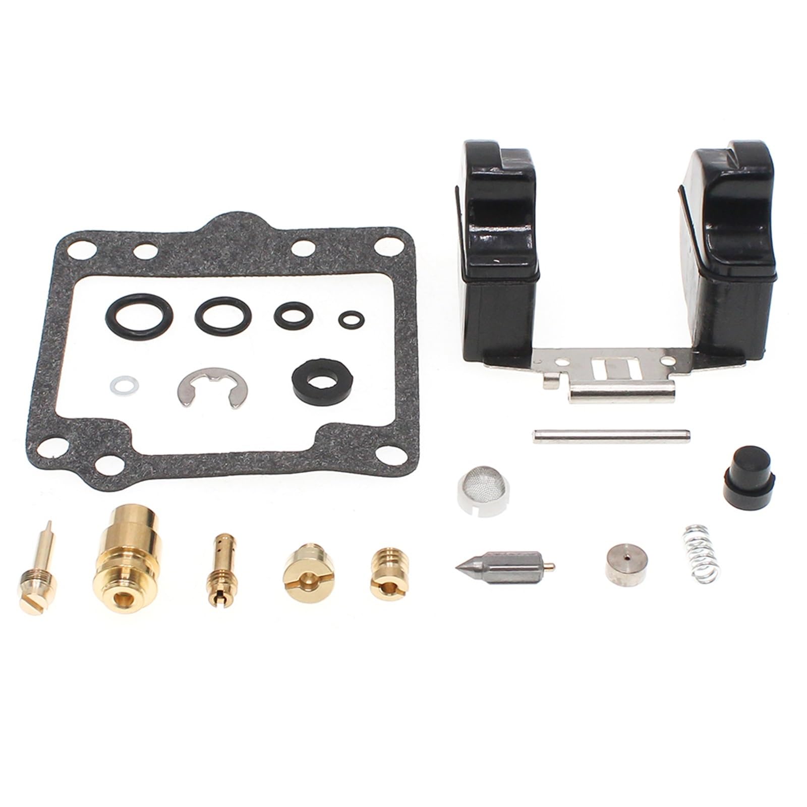 4 Juegos para Suzuki GS750 GS750E GS750L GS750T 1980 1981 1982 1983 Kit De Reparación Carburador Conjunto Reconstrucción con Junta Flotante