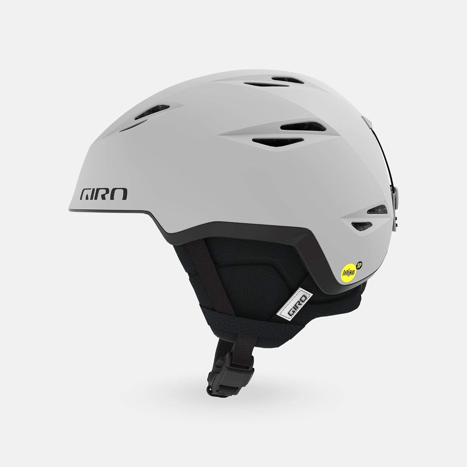 Giro Grid Spherical MIPS Ski Helmet - Snowboard Helmet for Men & Women - Matte Light Grey - S (52-55.5cm)