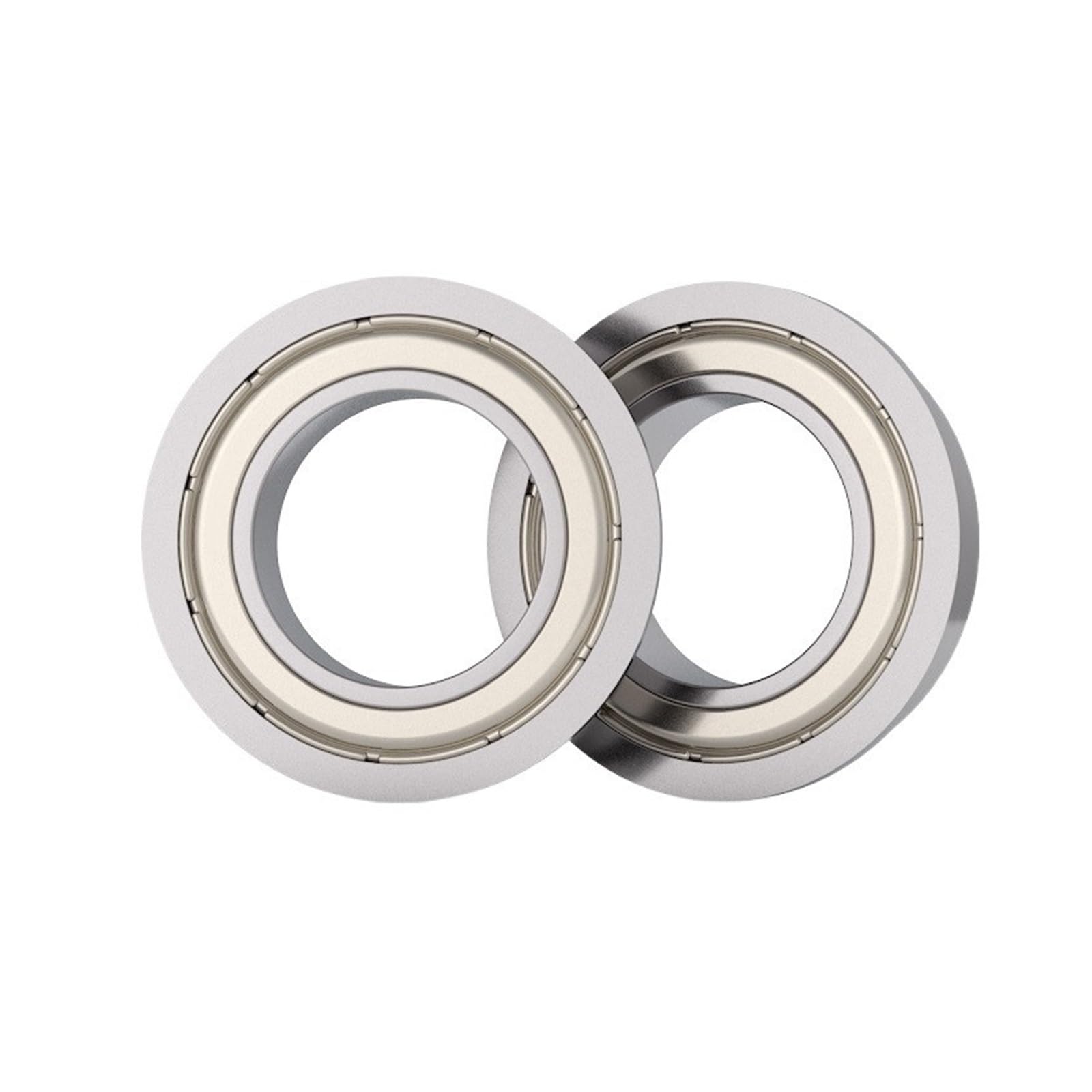 DINGGUANGHE 2PCS P4/P5 Flange Bearing F625/F635/MF106/MF126 ZZ High Speed Flanged Ball Bearing (Size : F635ZZ/P5 5x19x6mm)