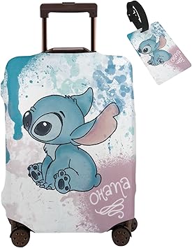 review ISUNIET Travel Suitcase Protective Cover Trunk Case Washable Elastic Luggage Cover Fits 18