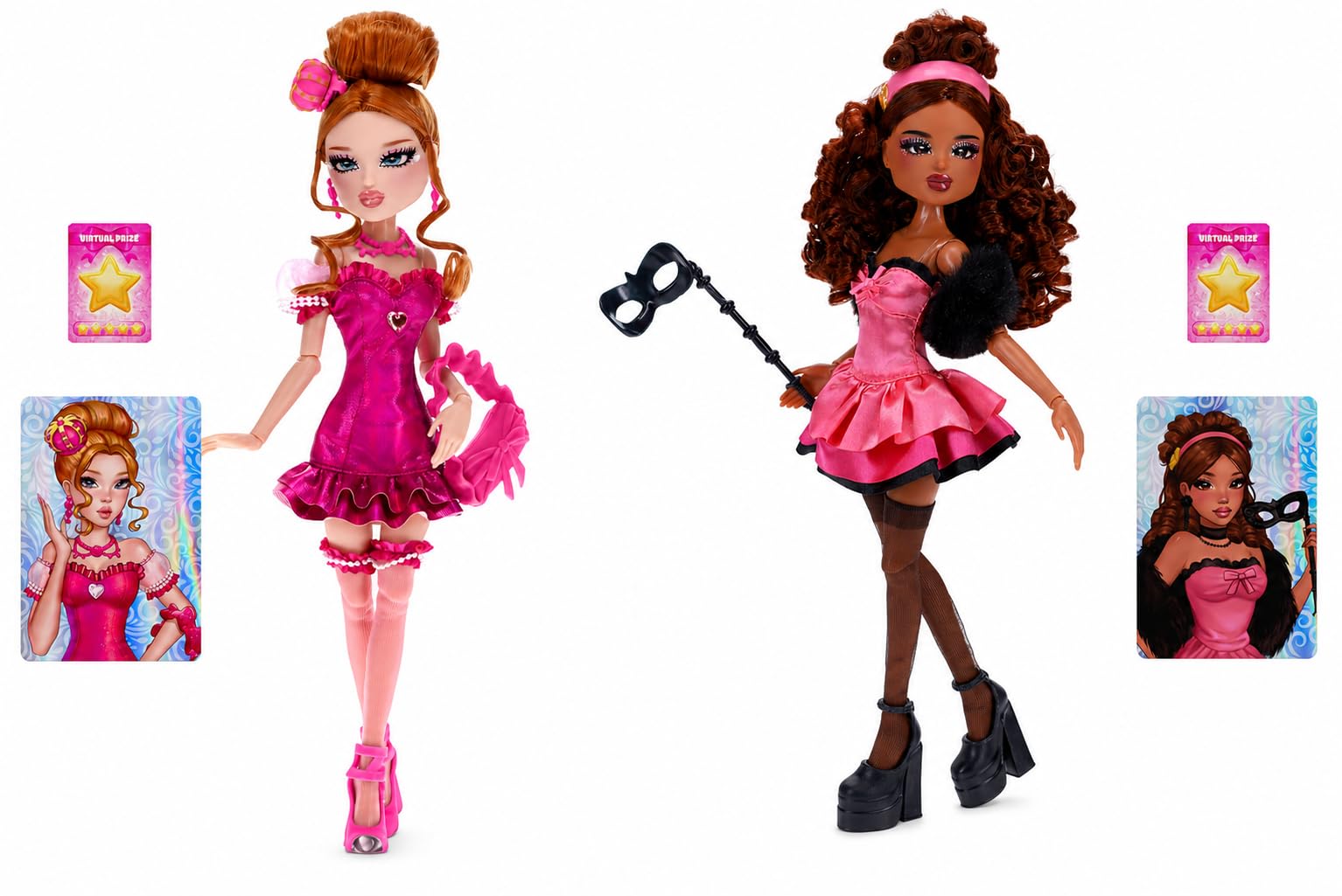 Dress To Impress Fashion Doll Bundle – Sweet Romance and Lovely Hearts – 2 DLC Codes