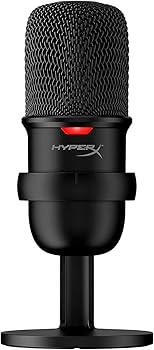 Amazon | HyperX SoloCast USBスタンドアロンマイク テレワーク