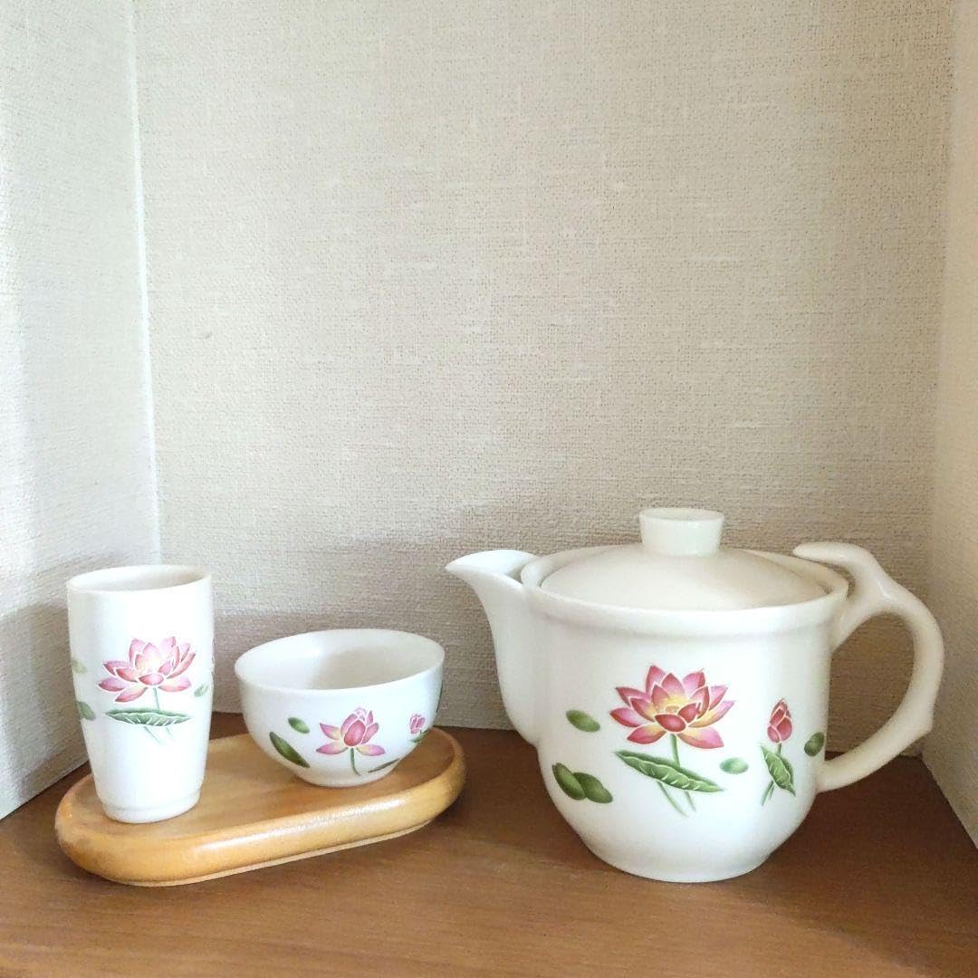 Amazon.co.jp: 台湾茶器セット 中国茶 蓮 ハス 台湾丞漢 B-choice