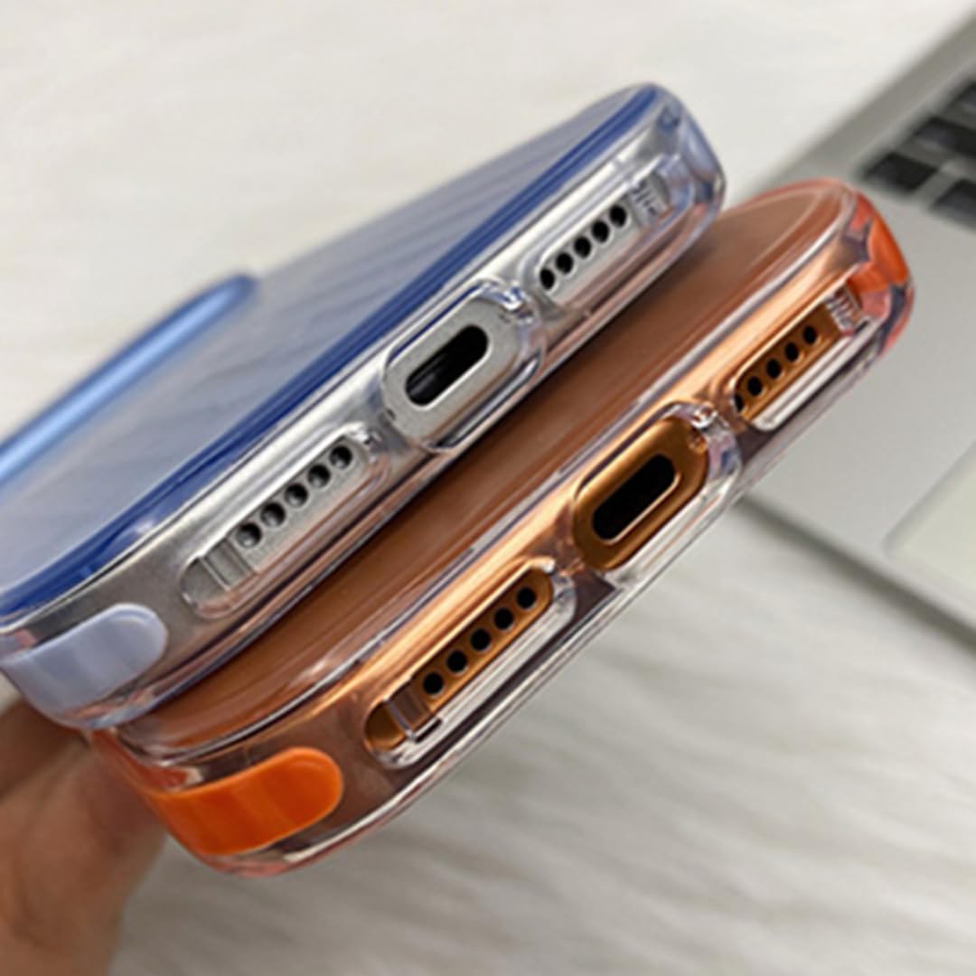 Etui magnetyczne na iPhone'a 15 Pro z matowymi paskami i magnetycznym wykończeniem, z funkcją ładowania bezprzewodowego (do iPhone'a 15 Pro/czarne)