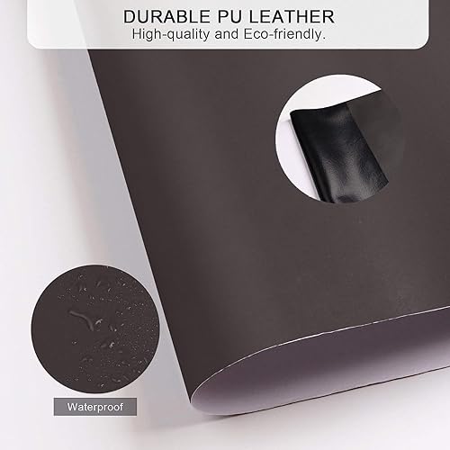 Miniatura 3 de Cinta de reparación de cuero, parche de reparación de cuero autoadhesivo para sofá, muebles, sofás, asientos de automóvil, kit avanzado de