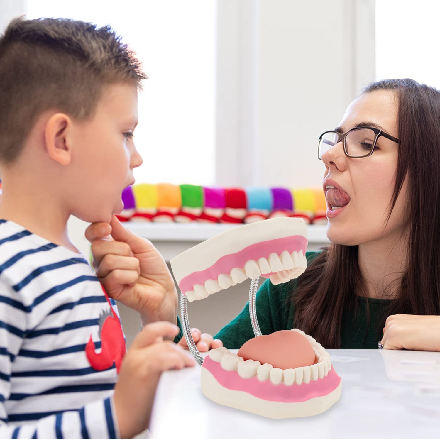 Jadeshay Modello di denti, Modello Denti per Dimostrazione Adulti