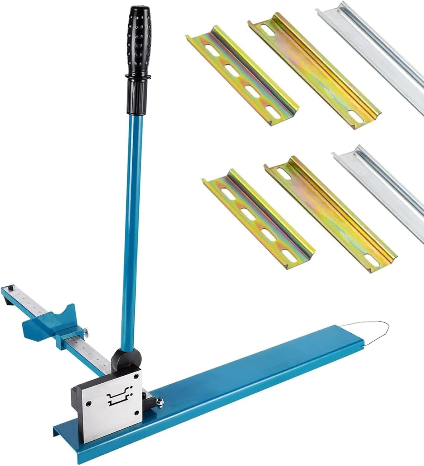Coupeuse de rail DIN en acier robuste avec système de mesure millimétré