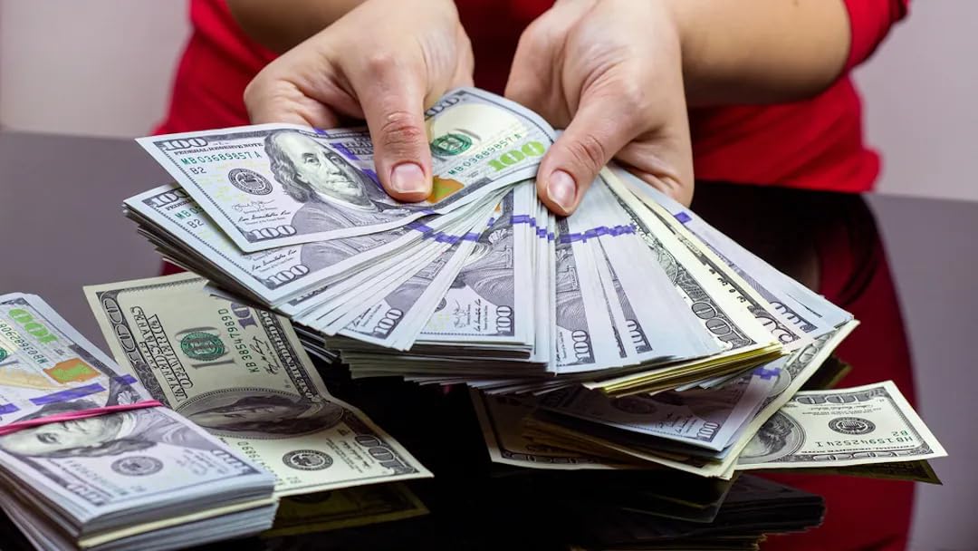 150 symulowanych arkuszy dolarów, Prop Money Dolary amerykańskie, Prop Money, Dolary do gry, prawdziwe fałszywe dolary do filmów, filmów, reklam, mediów społecznościowych, magicznych sztuczek