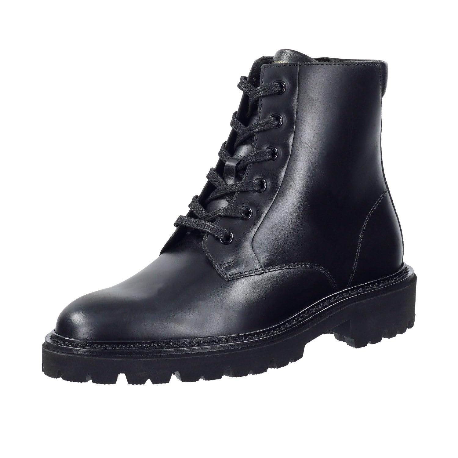 GANT 31531116/G00 Schnürstiefel Glattleder Damen in schwarz