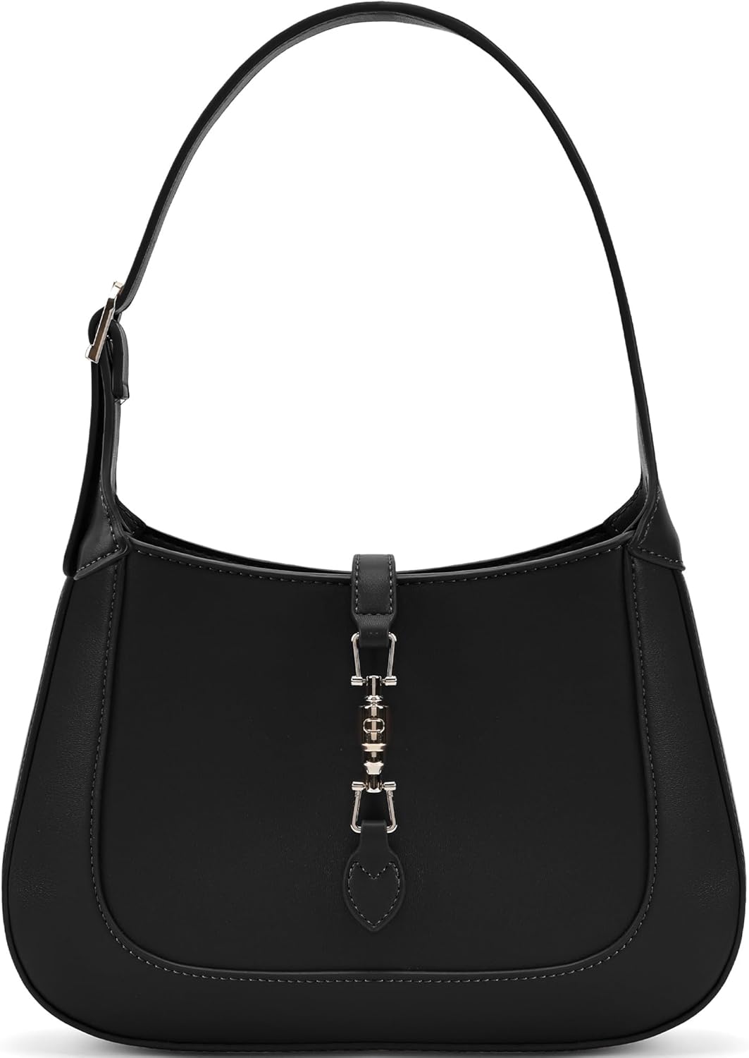 Shoulder Bag for Women Small Shoulder Purses Top Handle Handbags Adjustable Strap Crossbody Crescent Bag