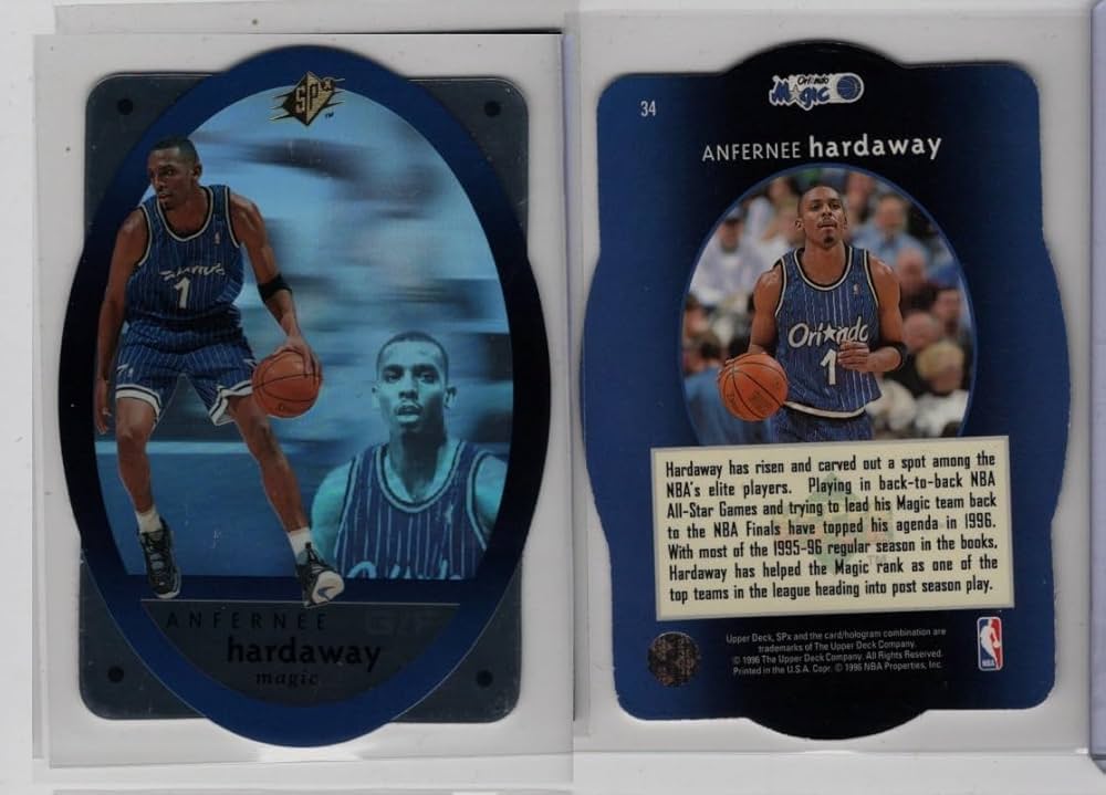 anfernee HARDAWAY.エラーカード❣️ある意味.1of1❣️ NBAカード／ANFERNEE HARDAWAY