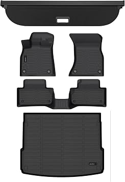 AUXKO Floor Mat Cargo Mat Cargo Cover for Audi Q5 SQ5 2018-2024