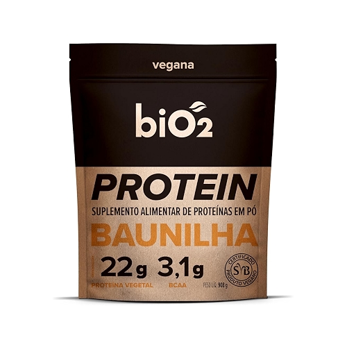 ProteĂna Vegetal biO2 Protein Baunilha 908 g, Vegana e sem GlĂșten ProteĂna Vegetal biO2 Protein Baunilha 908 g, Vegana e sem GlĂșten