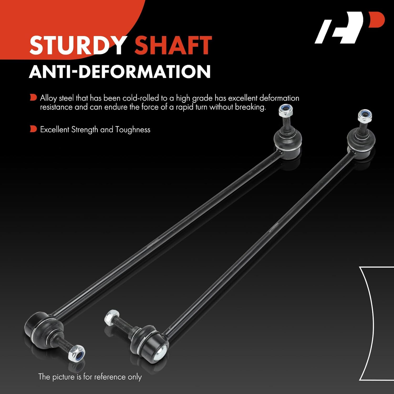 A-Premium 2 x Front Sway Bar Links Stabilizer Bar Links, Compatible with Chevrolet Camaro 2012 2013 2014 2015