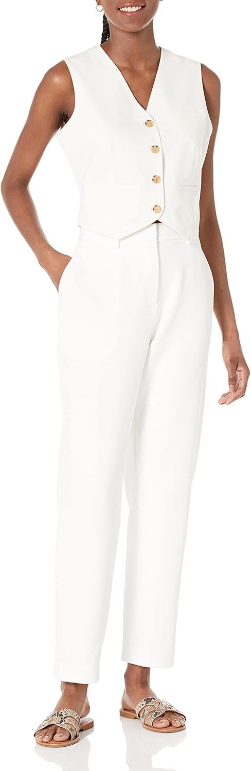 The Drop Women's Sadie Cropped Slim Vest