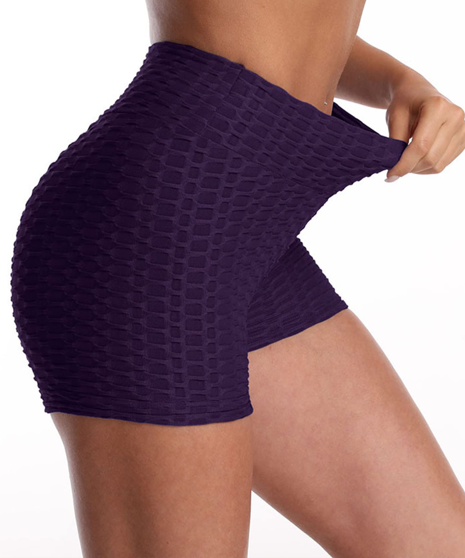 Merlvida Leggins Sportivi Donna Vita Alta Leggings Push Up Pantaloni Palestra Controllo della Pancia Anticellulite Pantacollant Opaco Elastici Tuta Collant Abbigliamento Sportivo Donna Yoga Fitness