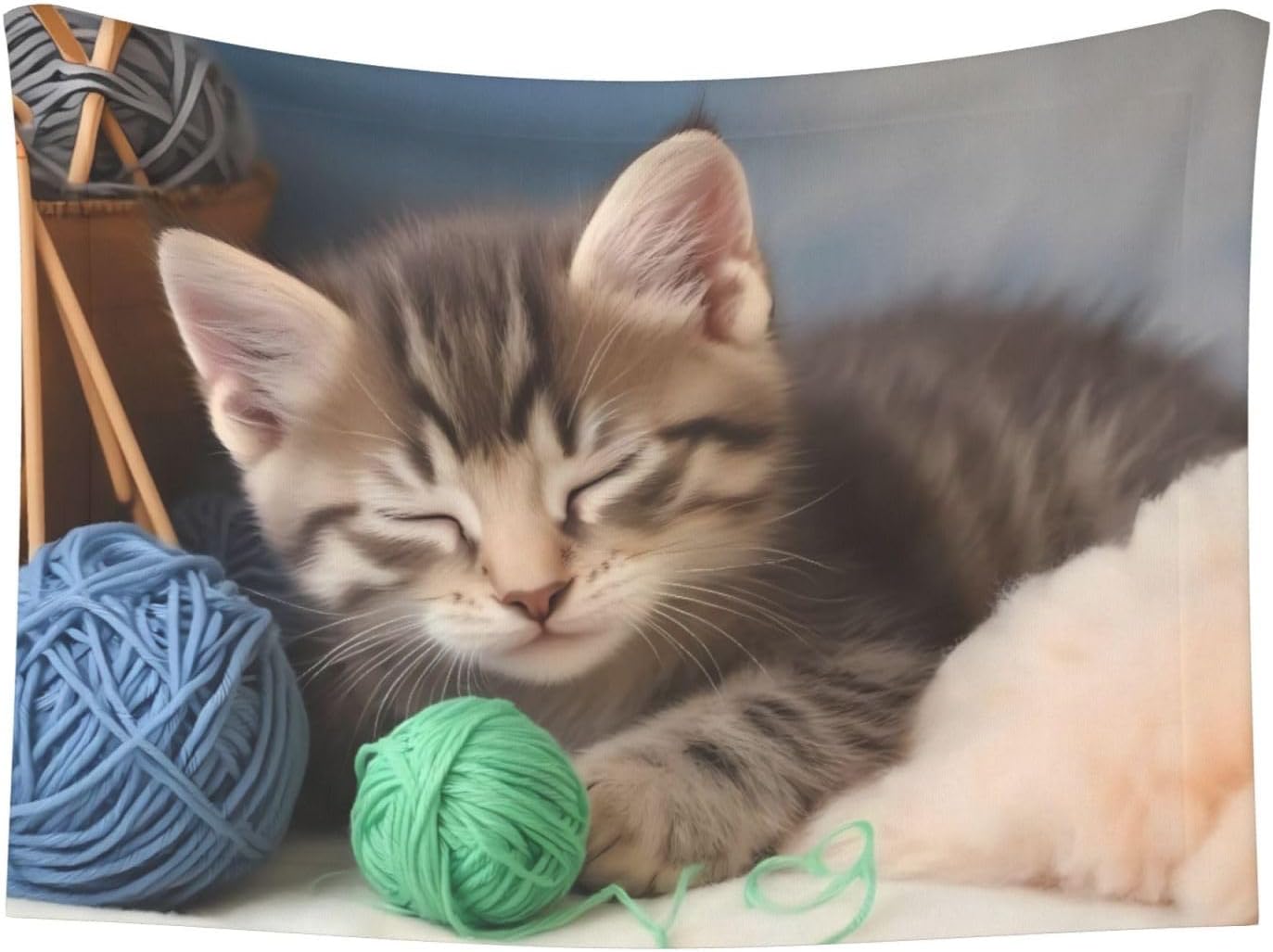 Playful Cat Print Soft Plush Pet Blanket, Washable Dog Blanket, Cat Fleece Throw, Puppy Bed Crate Mat & Sofa Couch Protector - Large
