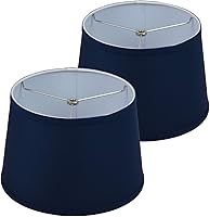 Vista 1 de FenchelShades.com - Juego de 2 pantallas de lámpara de 10 pulgadas de diámetro superior x 12 pulgadas de diámetro inferior x 8 pulgadas de altura