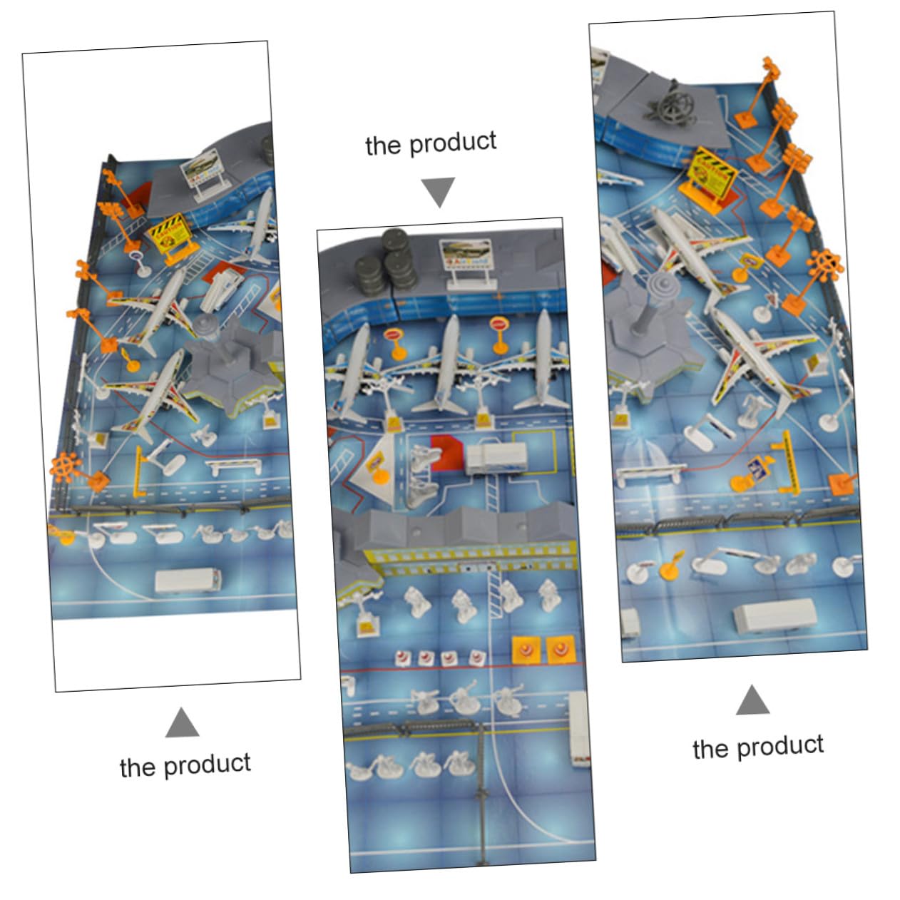 SOIMISS Avión de Juguete Modelo Estático PVC 1 Juego para Niños
