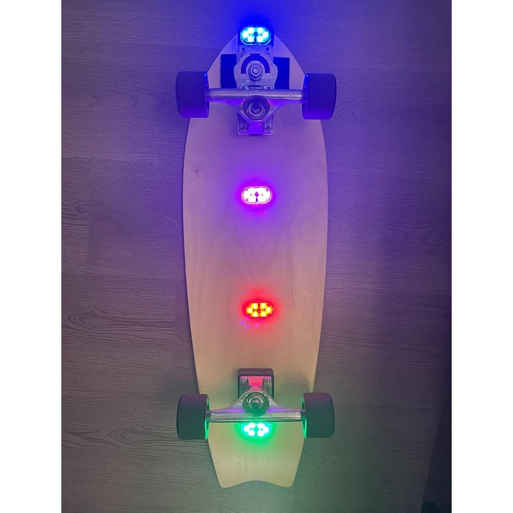 LED-Lampe für Roller-Nachtfahrten, Skateboard-Ausrüstungszubehör