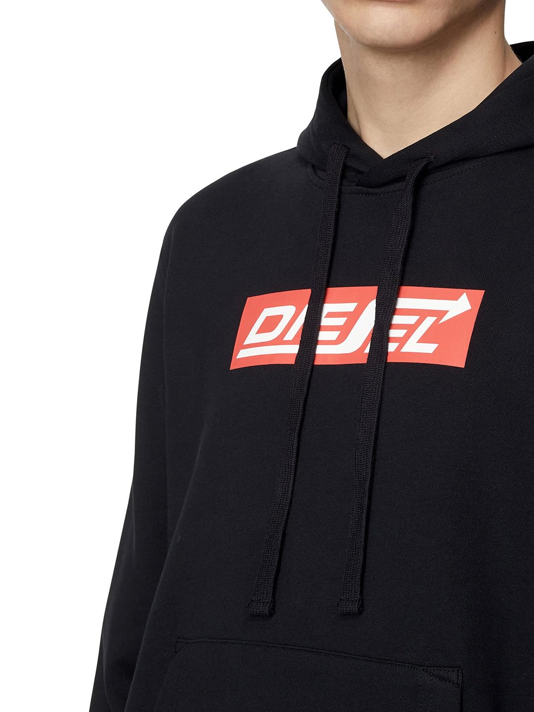 Diesel "S-Ginn-Hood-HS1 Felpa Sudadera con Capucha para Hombre