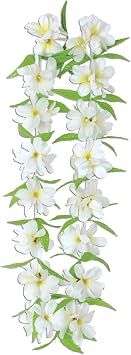 Silk N Petals Tropical Jasmine Lei Party Accessory 1 count