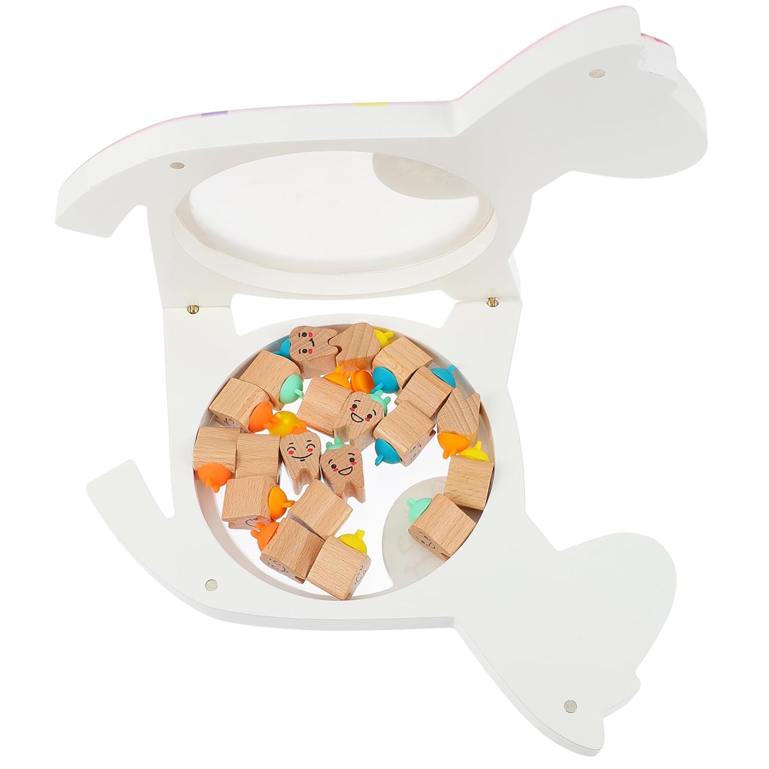 20 Piece Infant Teeth Container Wood Keepsake Box for Baby