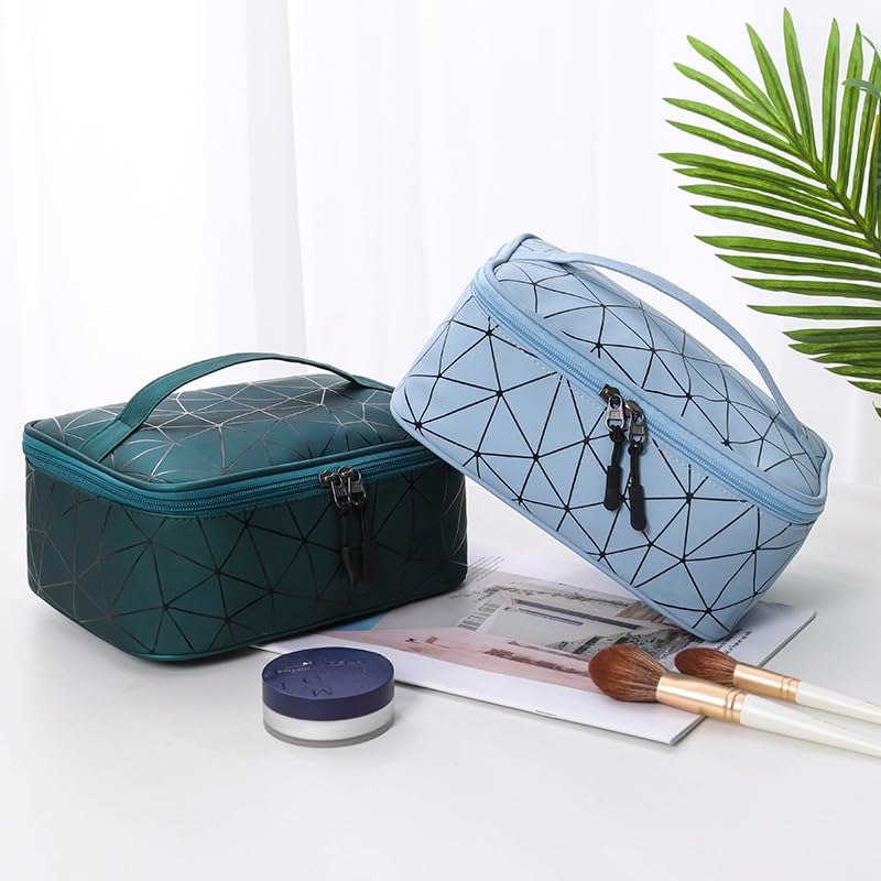 Borsa da Toilette da Donna, Portatile, di Alta qualità, con Indice di Bellezza Elevato, Borsa cosmetica di Grande capacità, Ideale per Viaggi, per Il Trucco e per riporre Oggetti i