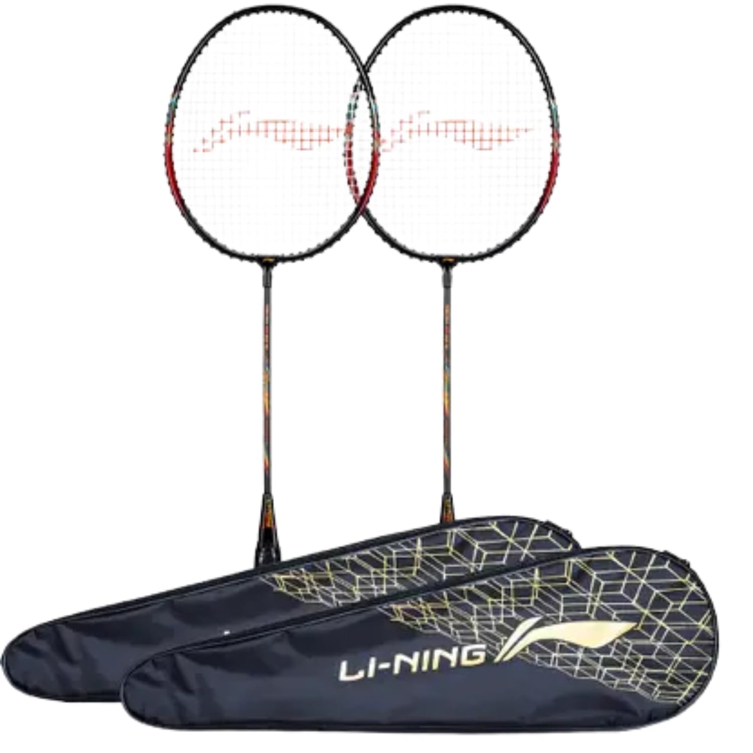 Li-Ning Smash XP 60 IV Strung Badminton Racquets – Pack of 2 | Lightweight, Durable with Full Cover | Ideal for Beginners & Recreational Players-image-36