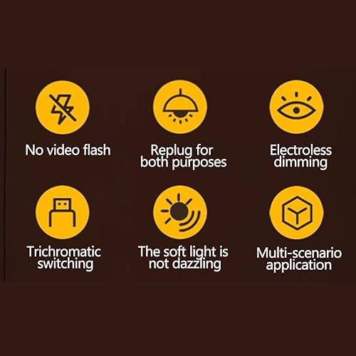 Miniatura 2 de Lámpara LED de escritorio de carga inalámbrica, diseño de suspensión antigravedad, táctil de 3 niveles y brillo ajustable, puerto USB-C, adecuada