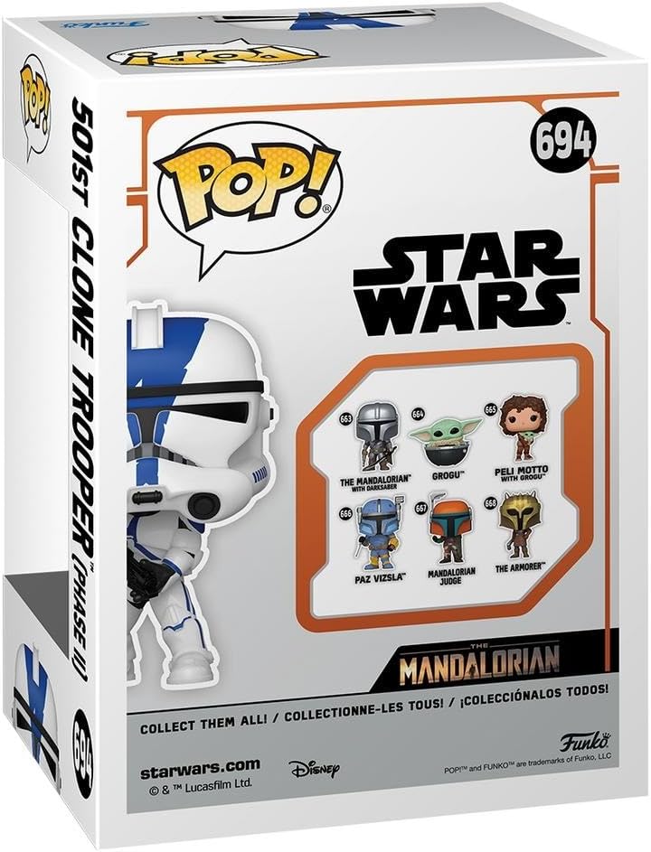 Funko Star Wars Pop Star Wars Mandalorian Pop 3 POP!