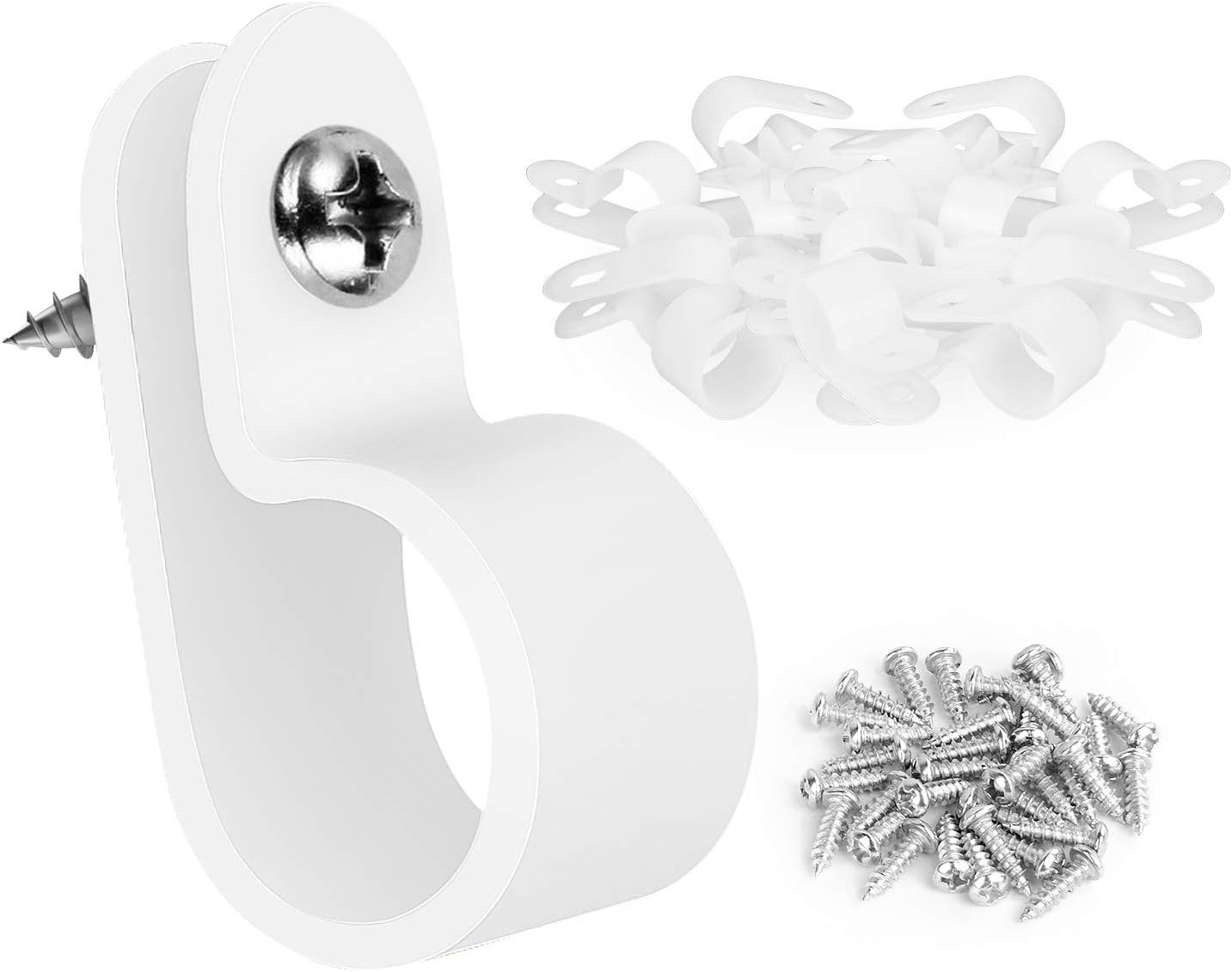 GOOACC P-Style rope light mounting clips